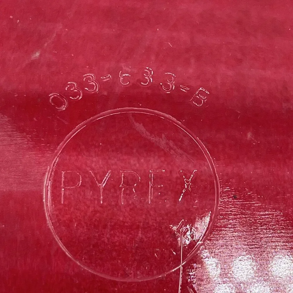 Pyrex 1.5qt Vintage Oval Glass Casserole Dish Etched Silver Plated Footed Holder